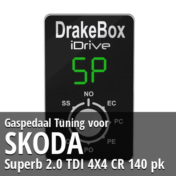 Gaspedaal Tuning Skoda Superb 2.0 TDI 4X4 CR 140 pk