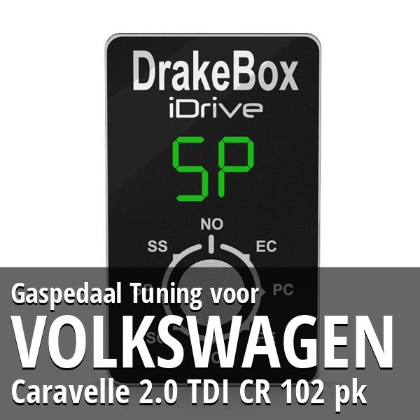 Gaspedaal Tuning Volkswagen Caravelle 2.0 TDI CR 102 pk