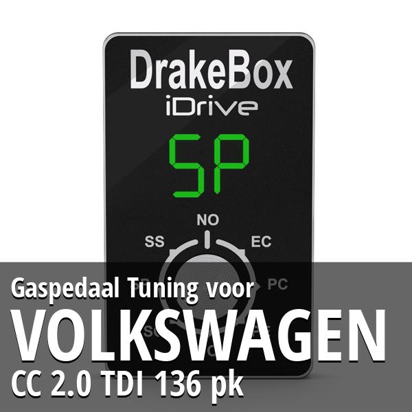 Gaspedaal Tuning Volkswagen CC 2.0 TDI 136 pk