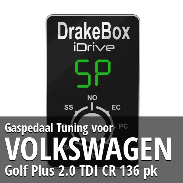 Gaspedaal Tuning Volkswagen Golf Plus 2.0 TDI CR 136 pk