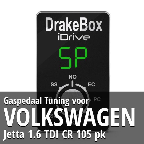 Gaspedaal Tuning Volkswagen Jetta 1.6 TDI CR 105 pk