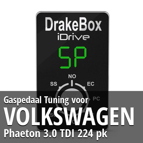 Gaspedaal Tuning Volkswagen Phaeton 3.0 TDI 224 pk