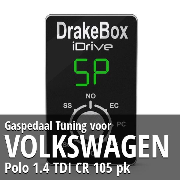 Gaspedaal Tuning Volkswagen Polo 1.4 TDI CR 105 pk
