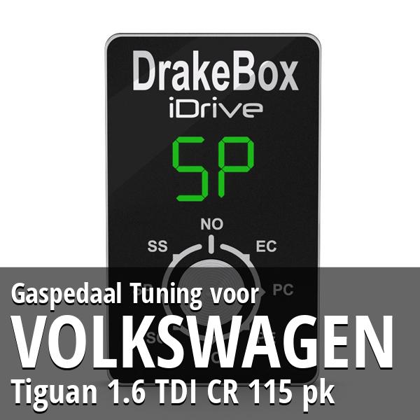 Gaspedaal Tuning Volkswagen Tiguan 1.6 TDI CR 115 pk