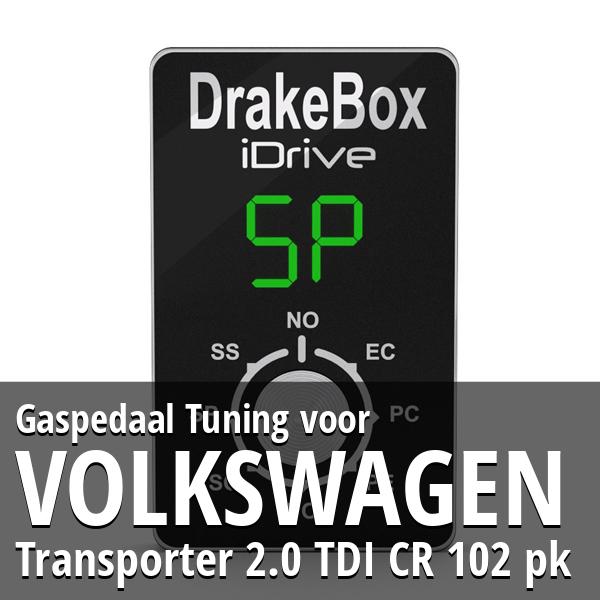 Gaspedaal Tuning Volkswagen Transporter 2.0 TDI CR 102 pk