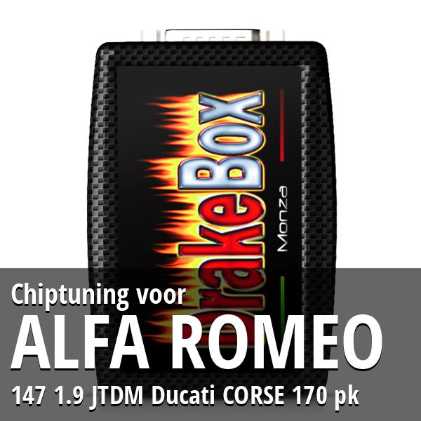 Chiptuning Alfa Romeo 147 1.9 JTDM Ducati CORSE 170 pk