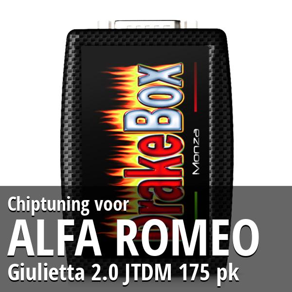 Chiptuning Alfa Romeo Giulietta 2.0 JTDM 175 pk