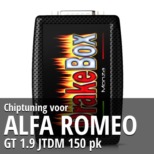 Chiptuning Alfa Romeo GT 1.9 JTDM 150 pk