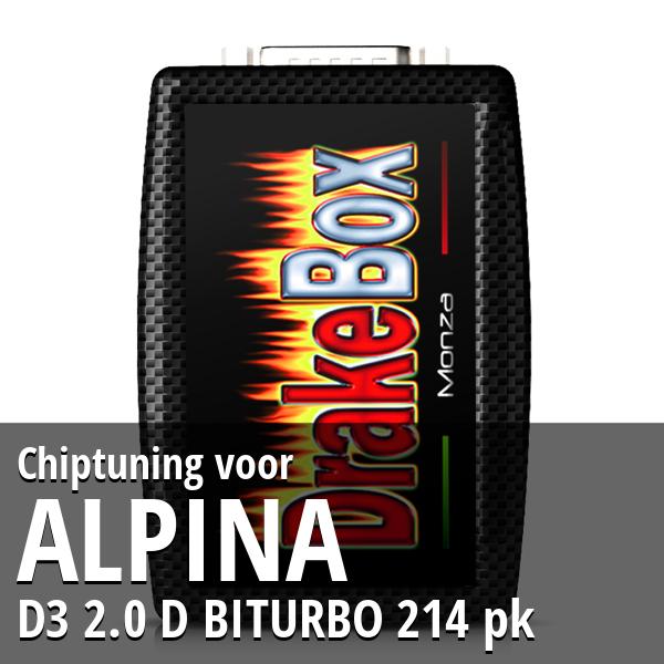 Chiptuning Alpina D3 2.0 D BITURBO 214 pk