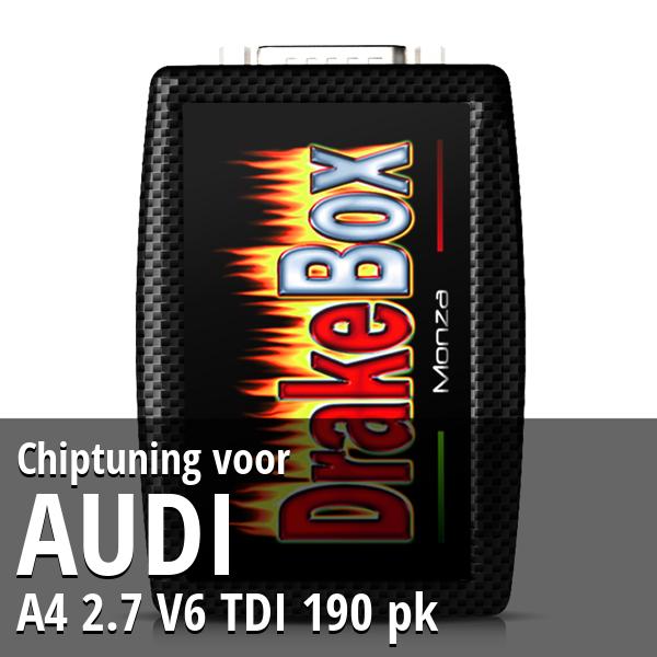 Chiptuning Audi A4 2.7 V6 TDI 190 pk
