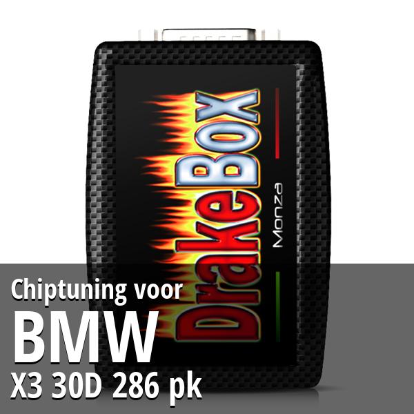 Chiptuning Bmw X3 30D 286 pk