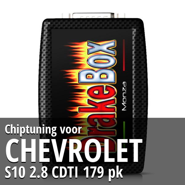 Chiptuning Chevrolet S10 2.8 CDTI 179 pk