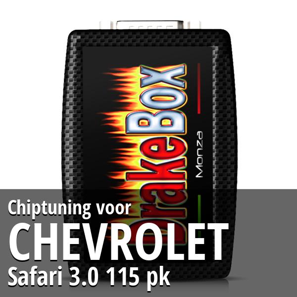 Chiptuning Chevrolet Safari 3.0 115 pk
