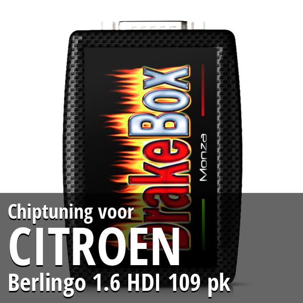 Chiptuning Citroen Berlingo 1.6 HDI 109 pk