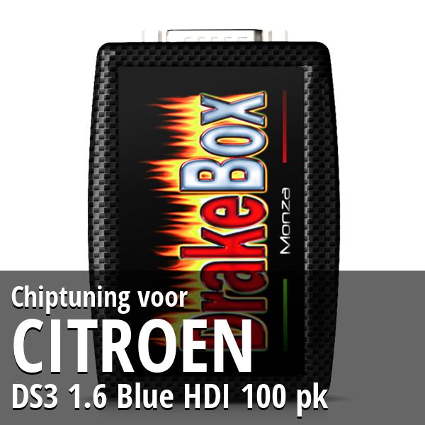 Chiptuning Citroen DS3 1.6 Blue HDI 100 pk