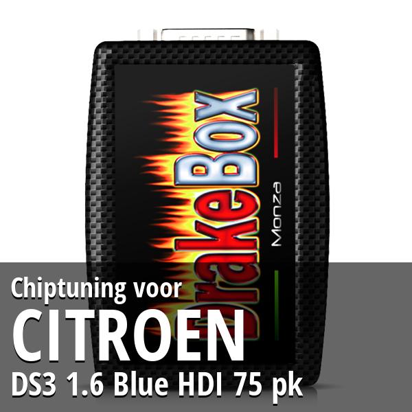 Chiptuning Citroen DS3 1.6 Blue HDI 75 pk