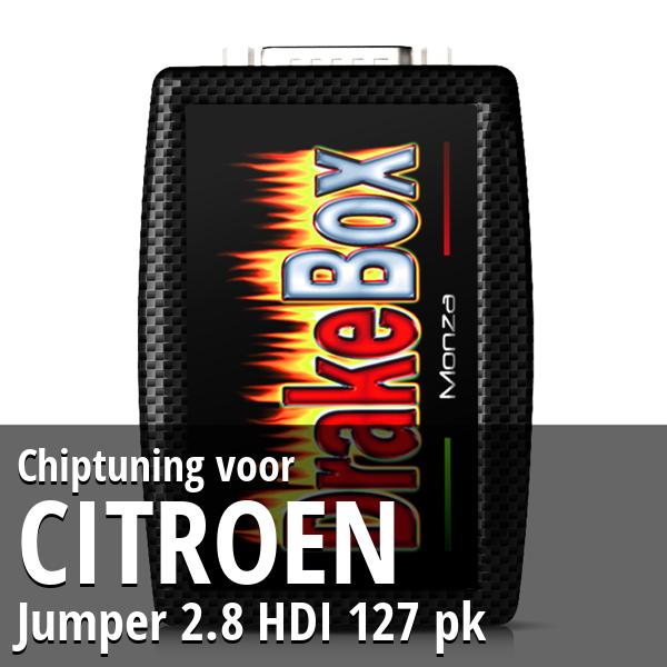 Chiptuning Citroen Jumper 2.8 HDI 127 pk
