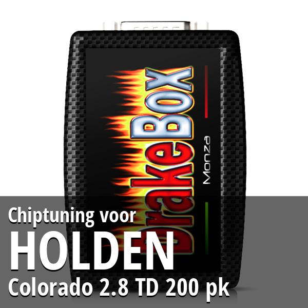 Chiptuning Holden Colorado 2.8 TD 200 pk
