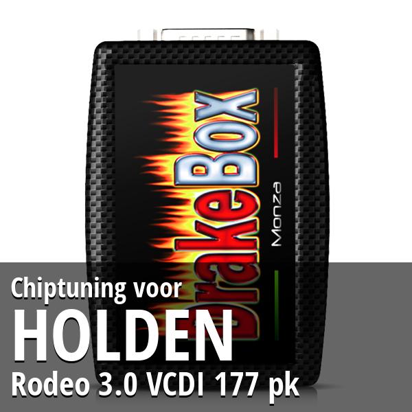 Chiptuning Holden Rodeo 3.0 VCDI 177 pk
