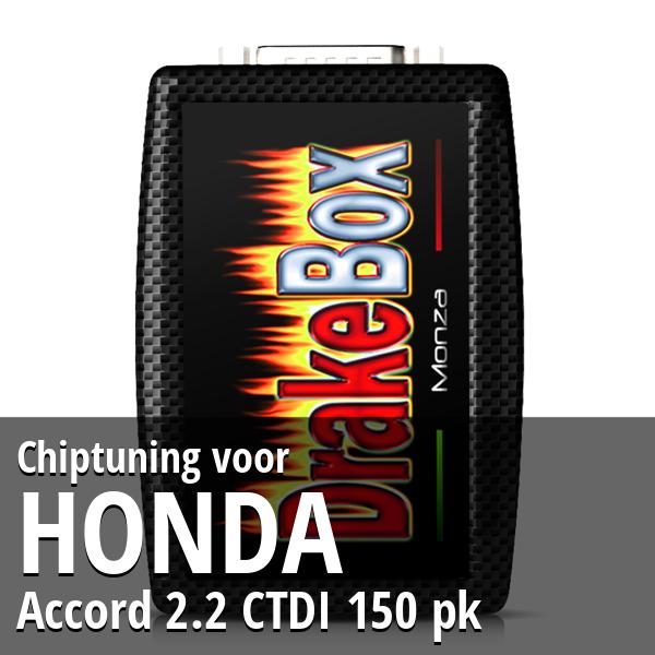 Chiptuning Honda Accord 2.2 CTDI 150 pk