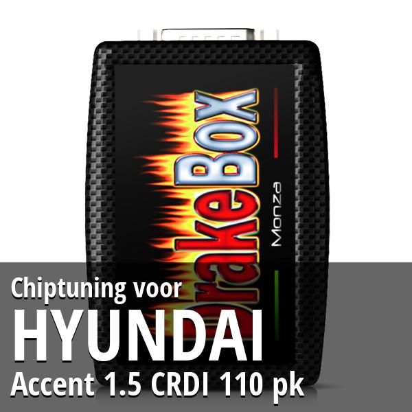 Chiptuning Hyundai Accent 1.5 CRDI 110 pk