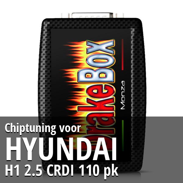 Chiptuning Hyundai H1 2.5 CRDI 110 pk