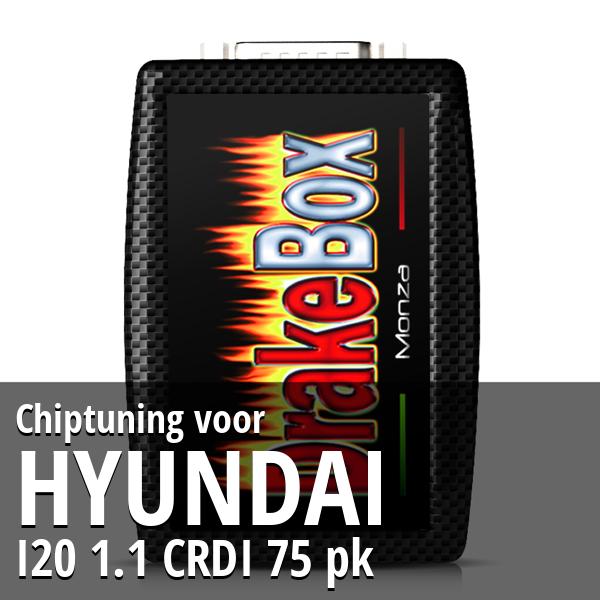 Chiptuning Hyundai I20 1.1 CRDI 75 pk
