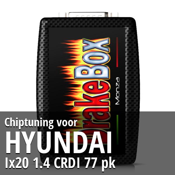Chiptuning Hyundai Ix20 1.4 CRDI 77 pk