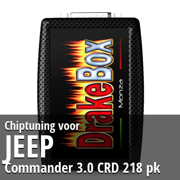 Chiptuning Jeep Commander 3.0 CRD 218 pk