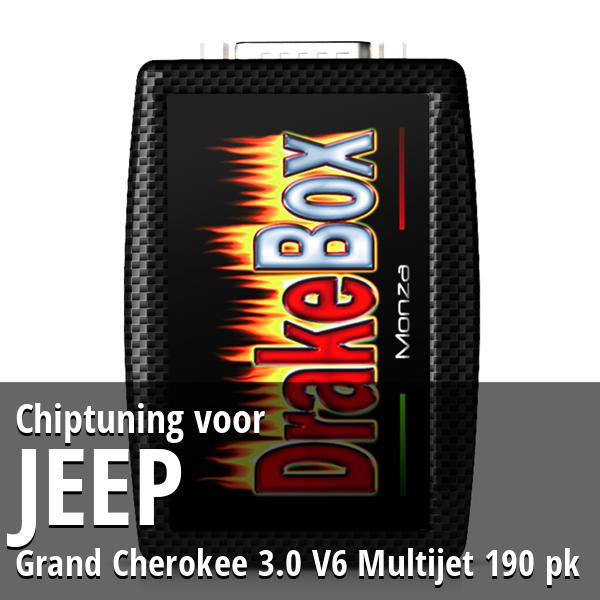 Chiptuning Jeep Grand Cherokee 3.0 V6 Multijet 190 pk