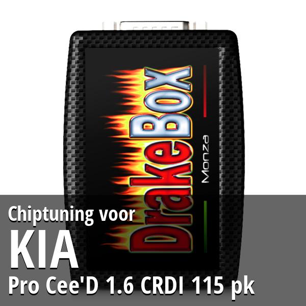 Chiptuning Kia Pro Cee'D 1.6 CRDI 115 pk