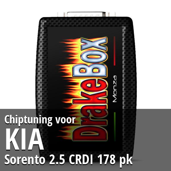 Chiptuning Kia Sorento 2.5 CRDI 178 pk