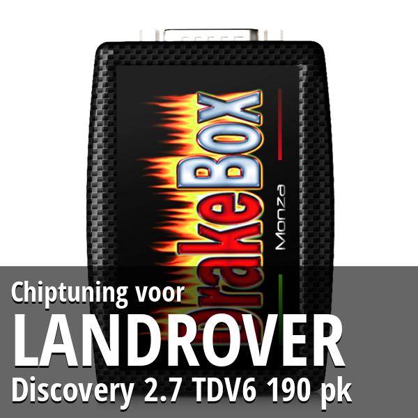 Chiptuning Landrover Discovery 2.7 TDV6 190 pk