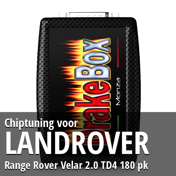 Chiptuning Landrover Range Rover Velar 2.0 TD4 180 pk