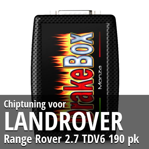 Chiptuning Landrover Range Rover 2.7 TDV6 190 pk