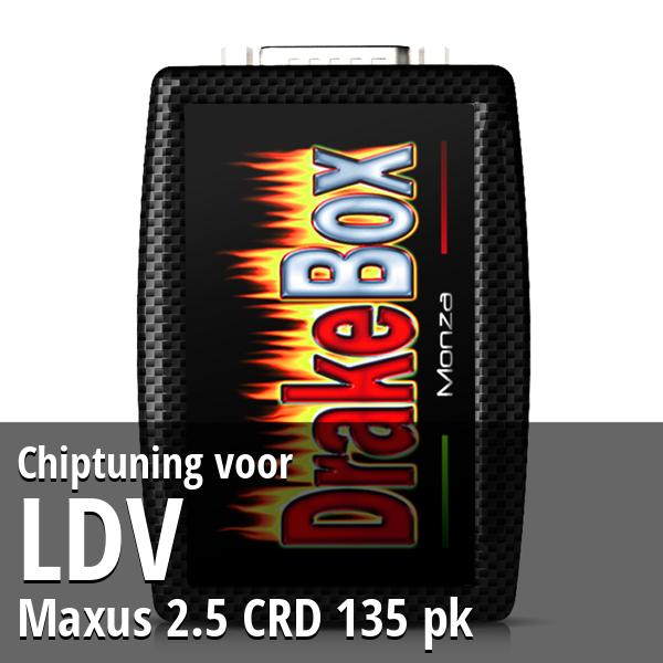 Chiptuning LDV Maxus 2.5 CRD 135 pk