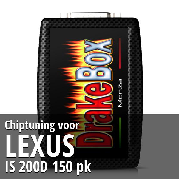 Chiptuning Lexus IS 200D 150 pk