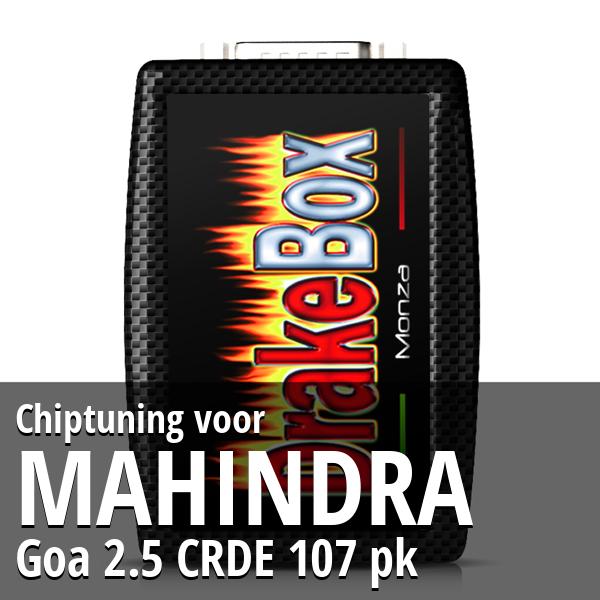 Chiptuning Mahindra Goa 2.5 CRDE 107 pk