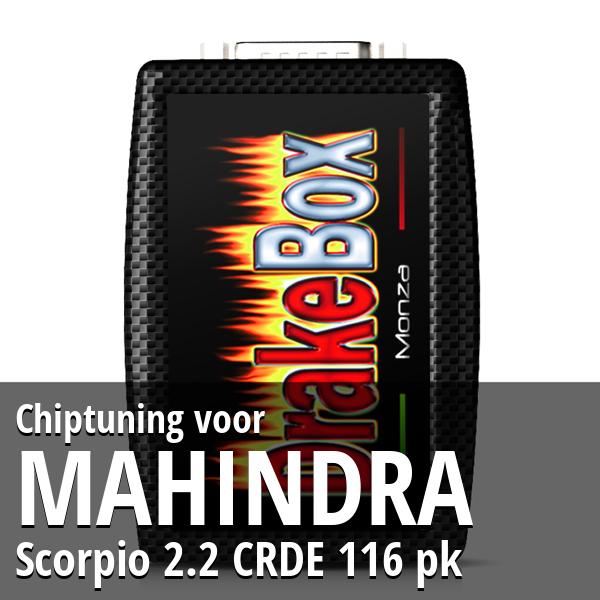 Chiptuning Mahindra Scorpio 2.2 CRDE 116 pk