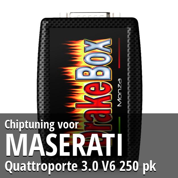 Chiptuning Maserati Quattroporte 3.0 V6 250 pk