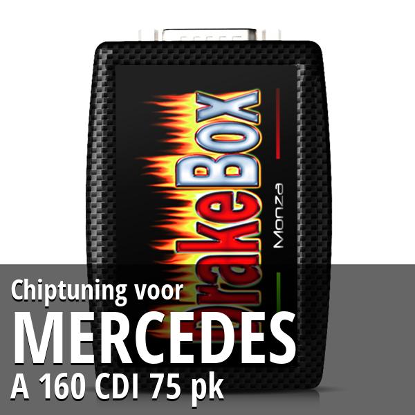 Chiptuning Mercedes A 160 CDI 75 pk