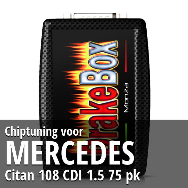 Chiptuning Mercedes Citan 108 CDI 1.5 75 pk