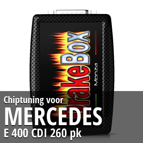 Chiptuning Mercedes E 400 CDI 260 pk