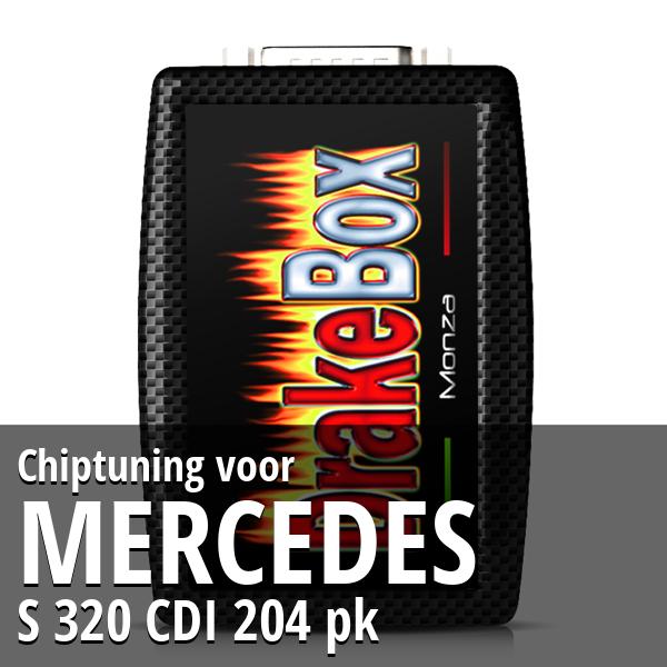 Chiptuning Mercedes S 320 CDI 204 pk