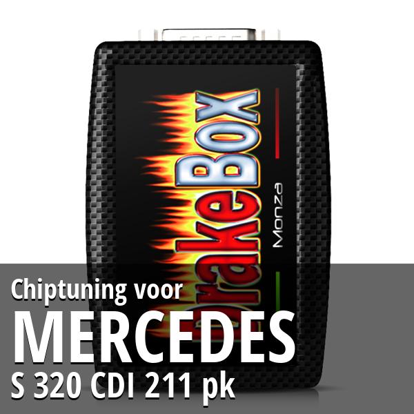 Chiptuning Mercedes S 320 CDI 211 pk