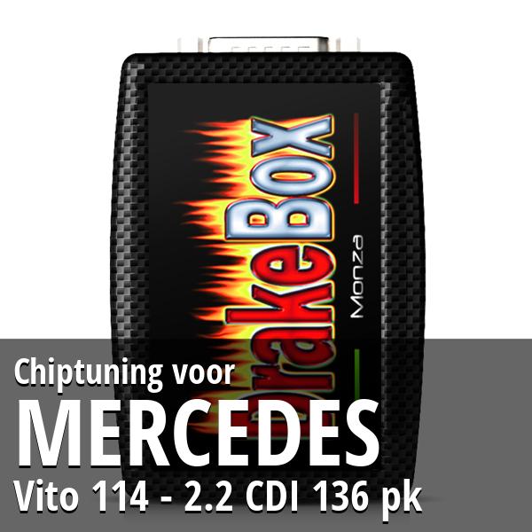 Chiptuning Mercedes Vito 114 - 2.2 CDI 136 pk