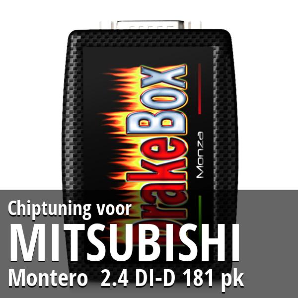 Chiptuning Mitsubishi Montero 2.4 DI-D 181 pk
