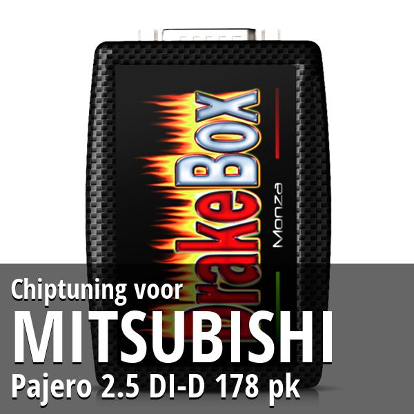 Chiptuning Mitsubishi Pajero 2.5 DI-D 178 pk