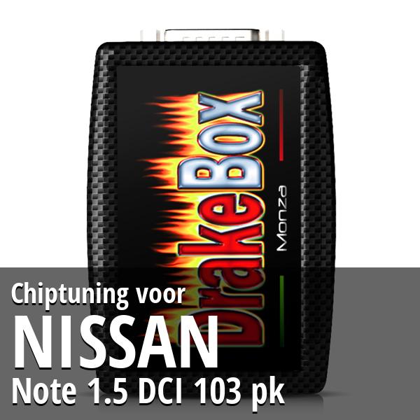 Chiptuning Nissan Note 1.5 DCI 103 pk