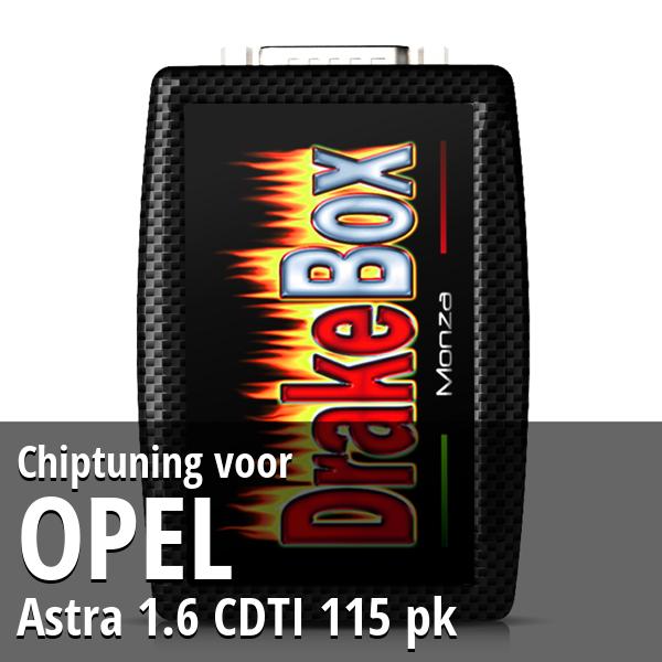 Chiptuning Opel Astra 1.6 CDTI 115 pk